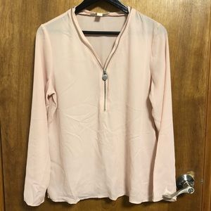 🆕 MICHAEL KORS | Logo Lock Blouse